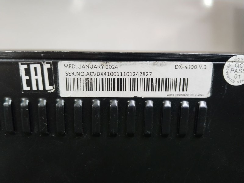 Авто усилитель ACV DX 4.100 1500W