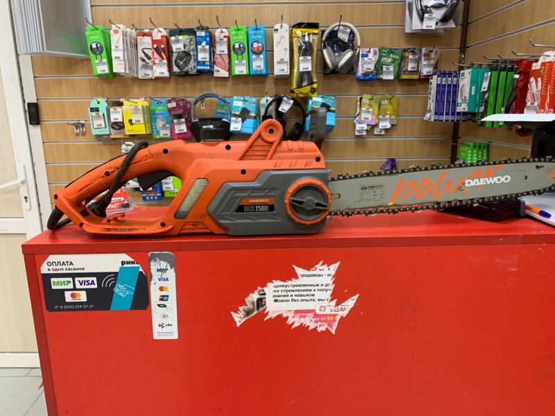 Бензопила Daewoo Электропила DACS2500E