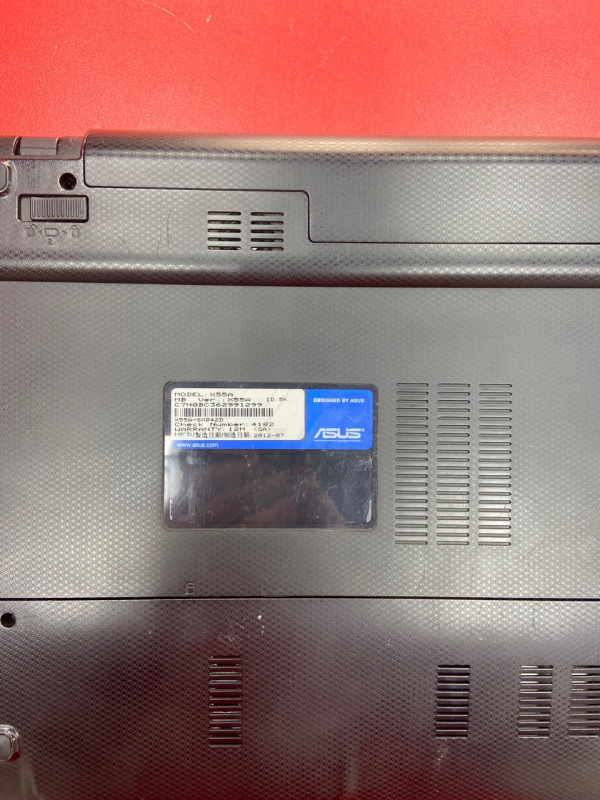 Ноутбук ASUS X55A